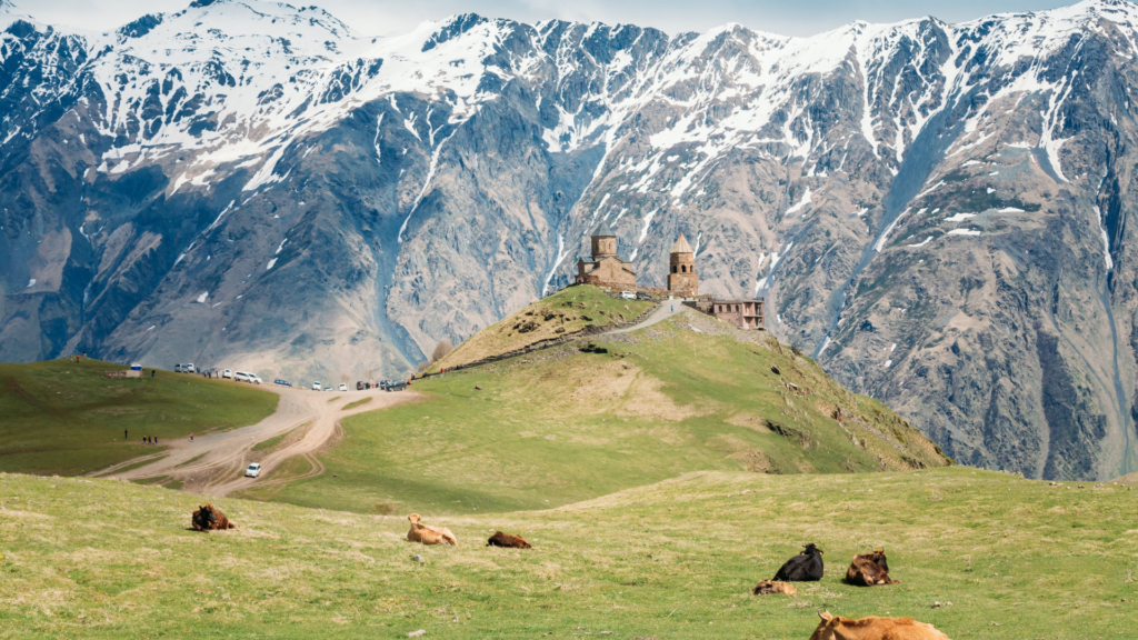 Georgia Caucasus mountains